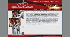 Desktop Screenshot of alphacaresa.com